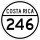 National Secondary Route 246 shield}}