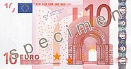 10 Euro, Vorderseite