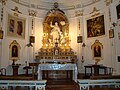 Altare della Chiesa annessa all'Eremo di Santa Rosalia