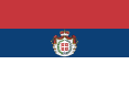 Serbiako printzerriko bandera