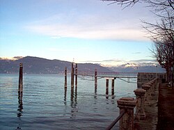 Lake Maggiore seen from Ispra.