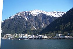 D Stod und da Mount Juneau