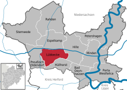 Lübbecke – Mappa