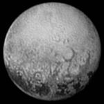 Pluto fotograferad av New Horizons (11 juli 2015)