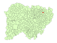 Localisation de Cabezabellosa de la Calzada