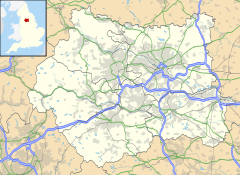 Heaton is located in West Yorkshire