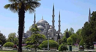 Mosquée Bleue à Istanbul.