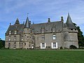 Château de Bonnefontaine. Façade Ouest.