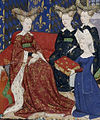 Image 16Christine de Pizan presents her book to Queen Isabeau of Bavaria. (from History of feminism)