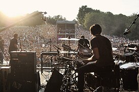 Editors на концерте в Москве, 2010 год