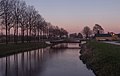 Elst, el viaducto sobre el ferrocarril cerca de la carretera a Arnhem