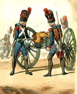 Image illustrative de l’article Régiment d'artillerie monté de la Garde impériale