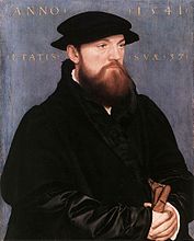 Portret van (mogelijk) Roelof de Vos van Steenwijk, 1541, Gemäldegalerie, Berlijn