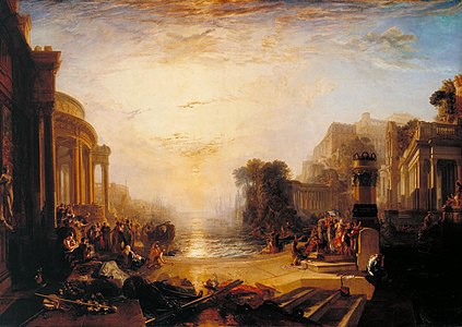 Le Déclin de l'empire carthaginois, 1817 Tate Britain, Londres