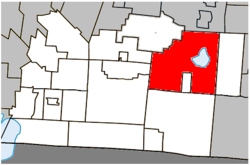 Location within Brome-Missisquoi RCM.