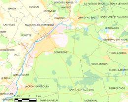 Compiègne – Mappa