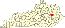 Contea di Wolfe – Mappa