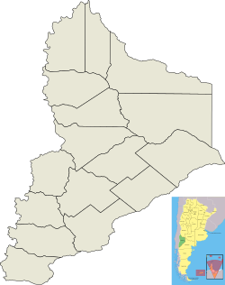 Huinganco is located in Neuquén Province