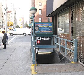 Image illustrative de l’article 23rd Street (IRT Broadway–Seventh Avenue Line)