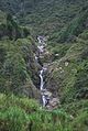 Waterfall in Baños de Agua Santa, Ecuador.