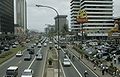 La Jalan M. H. Thamrin avant la construction du TransJakarta