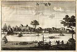 Dutch East India Company ships in Kodungallur (1708)