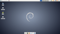 Debian 7 (wheezy) Xfce4.8デスクトップ