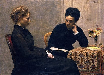 La Lecture (1877), Musée des Beaux-Arts, Lyon.