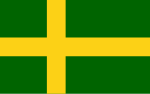 Inofficiell flagga för Öland.