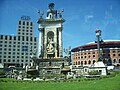 Font de la plaça d'Espanya dissenyada per Josep Maria Jujol