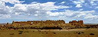 Han dynasty granary on Silk Road west of Dunhuang, China