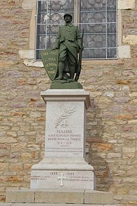 Monument commémoratif de la guerre de 1914-1918.