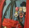 Medali pada seragam kepausan zouave