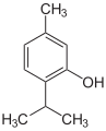 Thymol is one of many terpenes found in plants.[16]