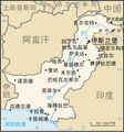 巴基斯坦地图