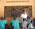马达加斯加的小学生