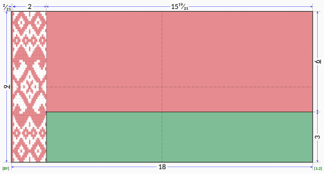 flag construction sheet