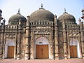 Image 11The Khan Mohammad Mridha Mosque on Lalbagh road is situated less than half a kilometre west of the Lalbagh Fort, in an area called Atish Khana in old Dhaka. Two Persian inscriptions, one over the central archway and the other over the central Mihrab, speak of its construction during 1704–05 AD. Photo Credit: Ragib Hasan