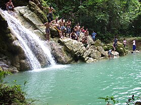 Mainit Falls, Tablas Island, 2008