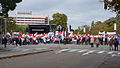 Manifestació contra la reforma territorial d'octubre 2014