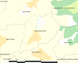 Mapa obce Wintershouse