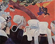 Paul Gauguin, Visão depois do Sermão, 1888.