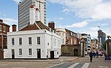 Porters' Lodge (1708), the oldest surviving building in the Dockyard.