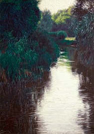 Wilhelm Bernatzik: Weiher, um 1900