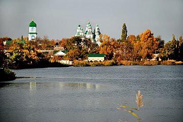 Вид з річки Самара