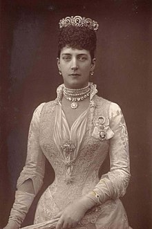 Photograph of Alexandra aged about 45