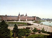 Amsterdam, Central Station, c. 1895