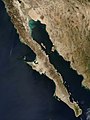 La península de Baja California