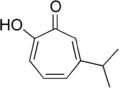 Hinokitiol is a monoterpenoid, a tropolone derivative