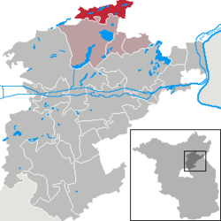 Friedrichswalde – Mappa